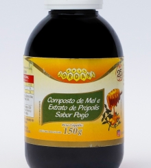 COMPOSTO DE MEL E EXTRATO DE PRPOLIS SABOR POEJO 150G